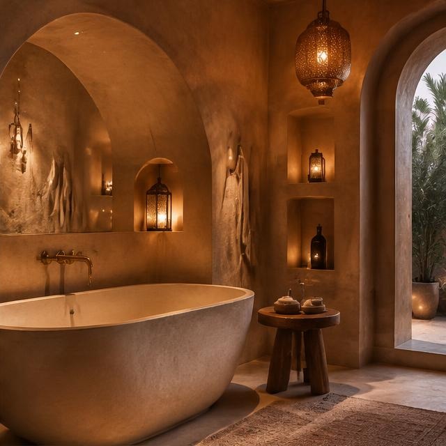 Tadelakt Bath — Medina, Marrakech