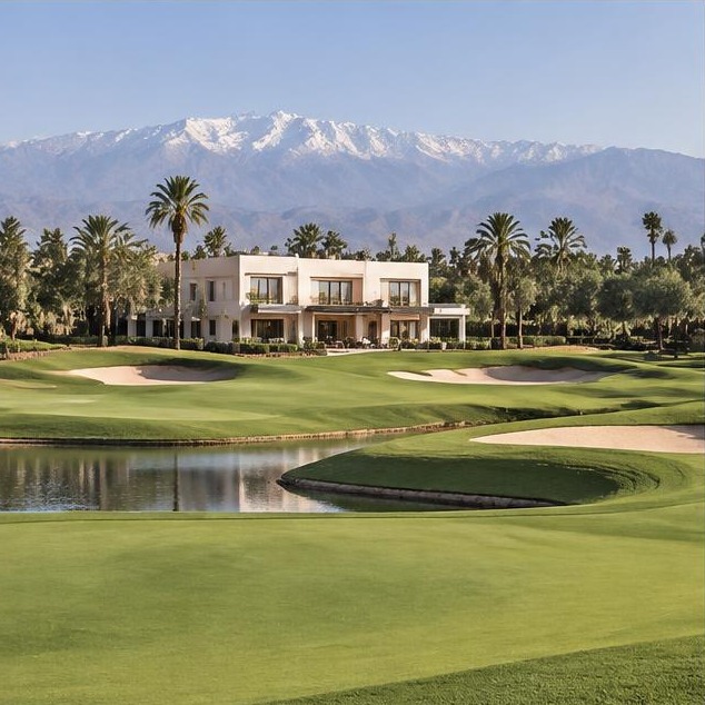 Amelkis Golf Resort, Marrakech — illustrative district view