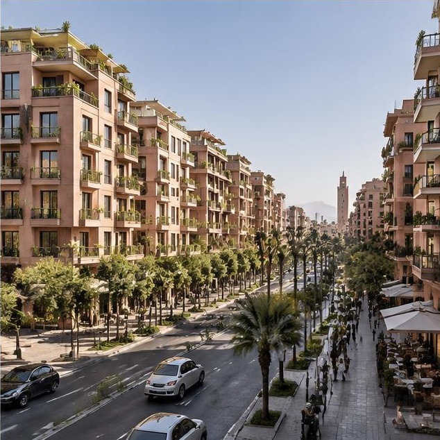Guéliz, Marrakech — illustrative district view